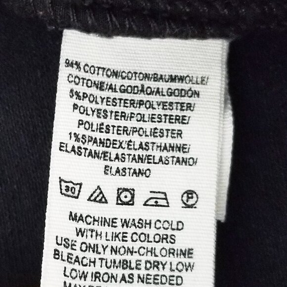 Free People High Waist Flared Bell Bottom Jeans Size 28 Black Stretch Comfy Boho - Picture 7 of 13